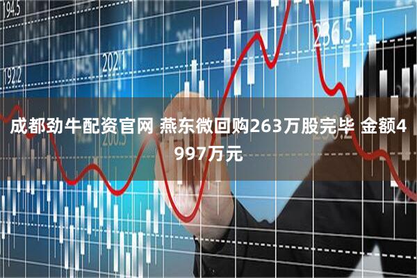 成都劲牛配资官网 燕东微回购263万股完毕 金额4997万元
